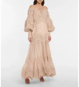 Zimmermann The Postcard Embroidered Dress in Ballet Size 12/M for rent on The Volte - image 1