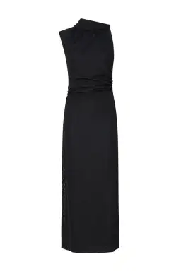 Camilla And Marc Davana Midi Dress Black Size 10 for rent on The Volte - image 6