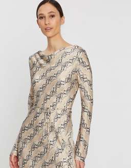 Bec and Bridge Python LS dress