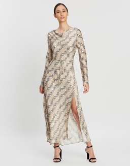 Bec and Bridge Python LS dress