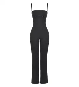 House of CB Luisa Loungewear Jumpsuit Charcoal Size Au 14 for rent on The Volte - image 5