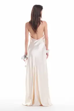 DATT Cravate Gown Cream Size 8  for rent on The Volte - image 4