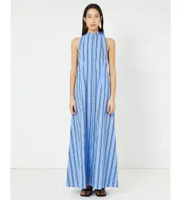 Camilla And Marc Maxi Dress Atoll Stripe Size 12 for rent on The Volte - image 4