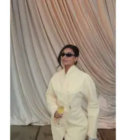 Lillian Khallouf Laff Mini Dress Lemon Size 6 for rent on The Volte - image 4