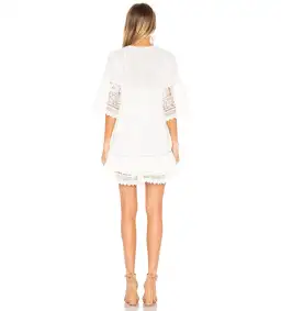 Spell Abigail Mini Dress in White Size S / AU 8 for rent on The Volte - image 3