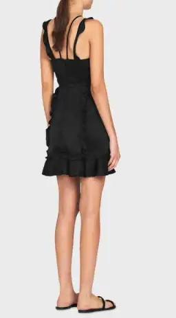 Camilla and Marc Sentry Mini Dress Black Size 8 for rent on The Volte - image 2