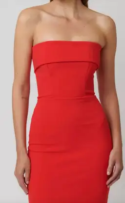 Effie Kats Monroe Gown Cherry Size 10 for rent on The Volte - image 2