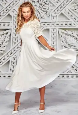 Trelise Cooper White Dance With Somebody Dress Size 8
