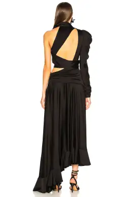 Zimmermann Unbridled Valiant Dress Black Size 6 for rent on The Volte - image 3