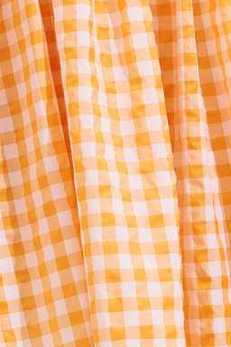 Steele - Sierra Dress - Papaya Check - Size 10 for rent on The Volte - image 5