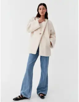 Morrison Porter Jacket Cream Size AU 6