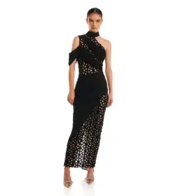 Eliya the Label Milan Maxi Dress Black Size XS/6
