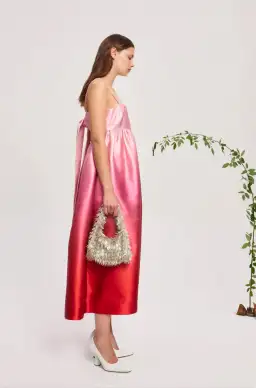 Alemais Inez Ombré Midi Dress Multi Size 8 for rent on The Volte - image 3