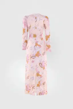 Justin Tong Hazel Maxi Dress Multi Size 14 for rent on The Volte - image 7
