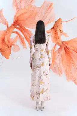 Justin Tong Hazel Maxi Dress Multi Size 14 for rent on The Volte - image 3