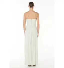 Manning Cartell Royal Debut Maxi Dress Sage Size 8 for rent on The Volte - image 3