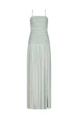 Manning Cartell Royal Debut Maxi Dress Sage Size 8 for rent on The Volte - image 4