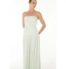 Manning Cartell Royal Debut Maxi Dress Sage Size 8 for rent on The Volte - image 2