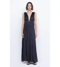 Bec & Bridge Louann Maxi Dress Black Size 12
