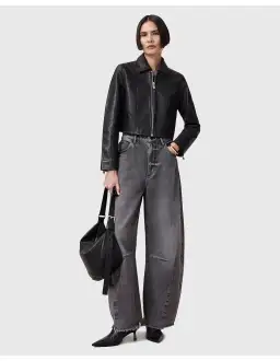 All Saints Alma Jacket Black Size AU 8 for rent on The Volte - image 1