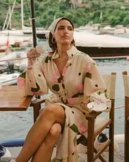 Palm Noosa Noddy Dress Portofino Polka Dot Size AU 12 for rent on The Volte - image 3