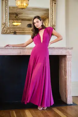 Calia Collection Gia Maxi Dress Fuchsia Size 10