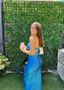 Bec and Bridge Moondance Dress Mid Blue Size 8 for rent on The Volte - image 1