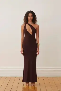 Arcina Ori Jada Dress Chocolate Size 6 for rent on The Volte - image 1