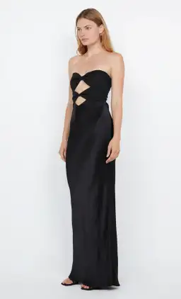 Bec and Bridge Halle Strapless Dress in Black Size 6 for rent on The Volte - image 3