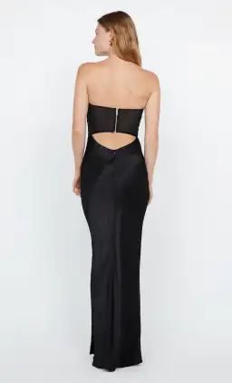 Bec and Bridge Halle Strapless Dress in Black Size 8 for rent on The Volte - image 2