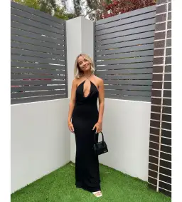 Natalie Rolt Sadie Dress in Black Size 0 / AU 6 for rent on The Volte - image 1