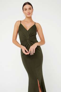 Sheike Gala Gown Khaki Size 8
