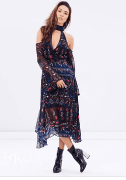 Ministry Of Style Olesya Midi Dress Size 6