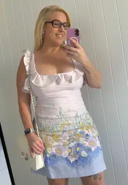 Zimmermann Floral Print Linen Mini Dress Size 3 / AU 14 for rent on The Volte - image 1