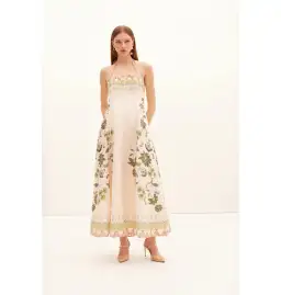 Kate Ford Baja Halter Gown Print Size 12  for rent on The Volte - image 1