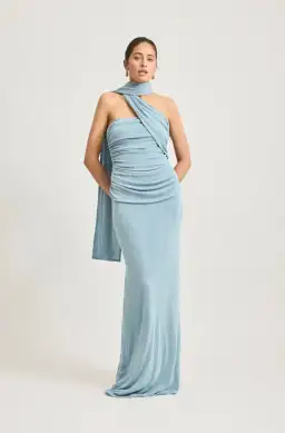 Tojha Iesha Maxi Dress Powder Blue Size S / AU 8 for rent on The Volte - image 1
