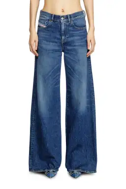 Diesel 1978 D-Akemi Blue Trousers Size