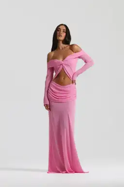 Natalie Rolt Emily Gown Candy Pink Size S/AU 8 for rent on The Volte - image 1