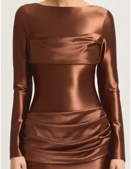 TOJHA Hadleigh Maxi Dress in Sierra Brown Size 10/M for rent on The Volte - image 4