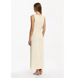Significant Other Shelby Maxi Dress Beige Size 8 for rent on The Volte - image 3