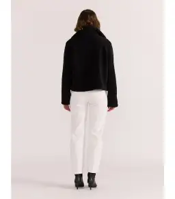 Staple The Label Tate Sherpa Jacket Black Size 8/S for rent on The Volte - image 4