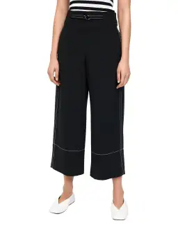 Double Weave Topstitched Cropped Pant Size AU for rent on The Volte - image 2