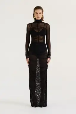 Henne Natasha skirt & Blair Bodysuit in Black Size 8 for rent on The Volte - image 1
