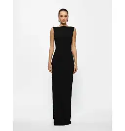 Effie Kats Aisha Maxi Gown Black Size S / AU 8 for rent on The Volte - image 1