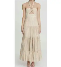 Significant Other Tuscany Maxi Dress Cream Size 10 for rent on The Volte - image 2