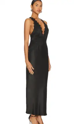 Shona Joy Camille Lace Dress Black Size AU 8 for rent on The Volte - image 2