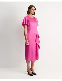 SPORTSCRAFT HARLOW RUFFLE MIDI DRESS SIZE 12/M for rent on The Volte - image 3