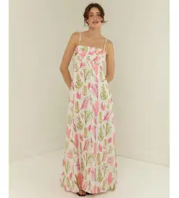 Palm Noosa Primrose Maxi Dress Floral Size 12