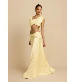 Arcina Ori Andi Top And Andi Maxi Skirt Yellow Size XS / Size Au 6 for rent on The Volte - image 3