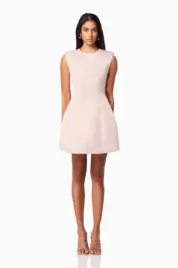 Elliatt Pop Dress Blush Mini Dress Size AU 10 for rent on The Volte - image 1